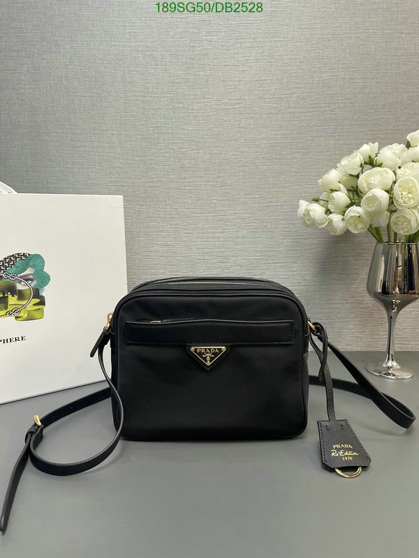 Prada Bag-(Mirror)-Crossbody- Code: DB2528 $: 189USD