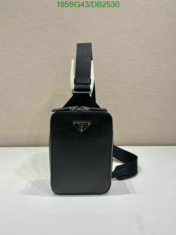 Prada Bag-(Mirror)-Belt Bag-Chest Bag-- Code: DB2530 $: 165USD