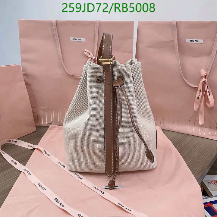 Miu Miu Bag-(Mirror)-Handbag- Code: RB5008