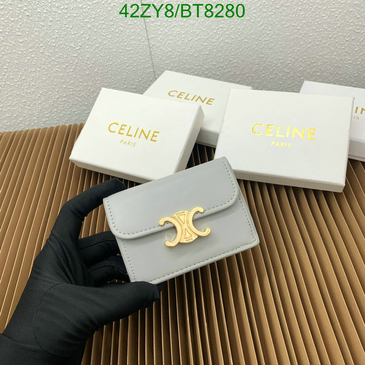 Celine Bag-(4A)-Wallet- Code: BT8280 $: 42USD