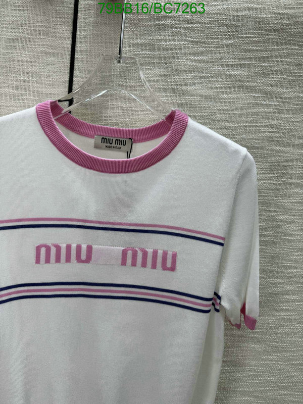 Clothing-MIUMIU Code: BC7263 $: 79USD