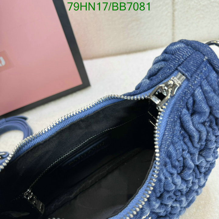 Miu Miu Bag-(4A)-Crossbody- Code: BB7081 $: 79USD