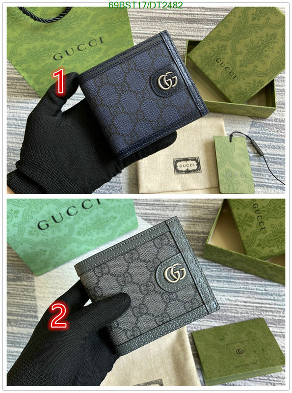 Gucci Bag-(Mirror)-Wallet- Code: DT2482 $: 69USD