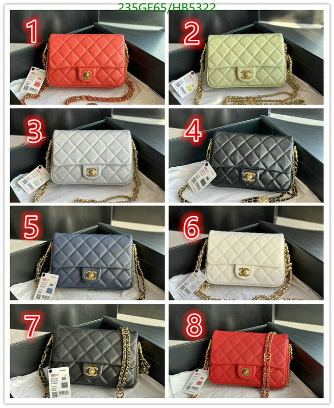 Chanel Bag-(Mirror)-Crossbody- Code: HB5322 $: 235USD