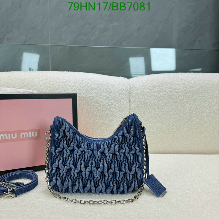 Miu Miu Bag-(4A)-Crossbody- Code: BB7081 $: 79USD
