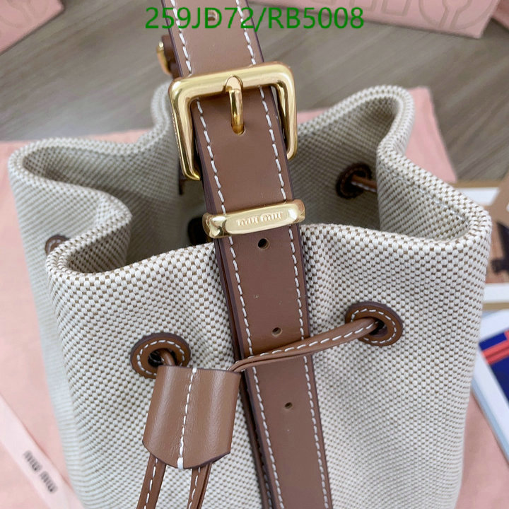 Miu Miu Bag-(Mirror)-Handbag- Code: RB5008