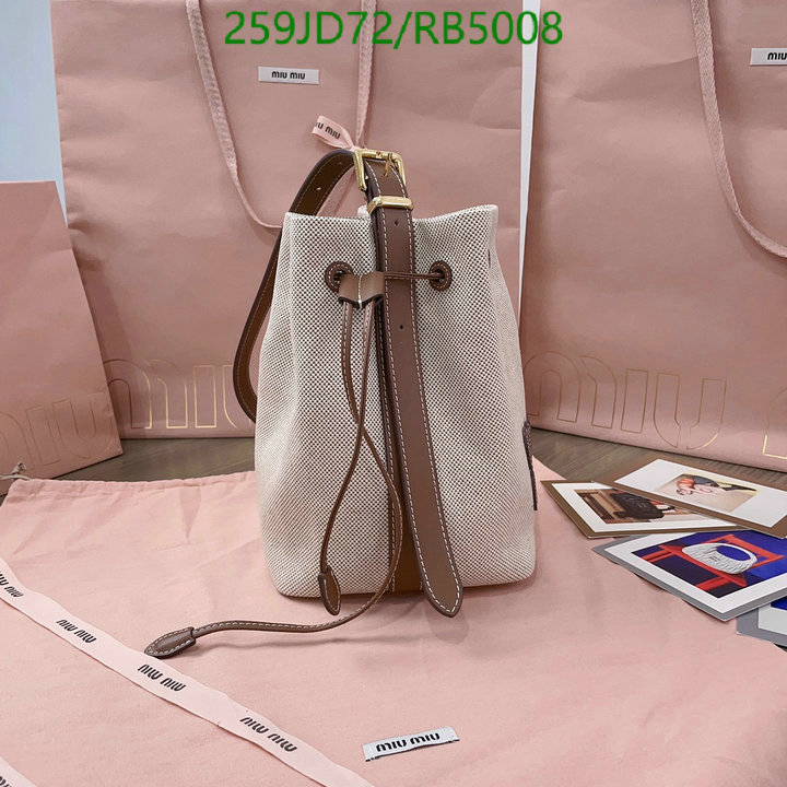 Miu Miu Bag-(Mirror)-Handbag- Code: RB5008