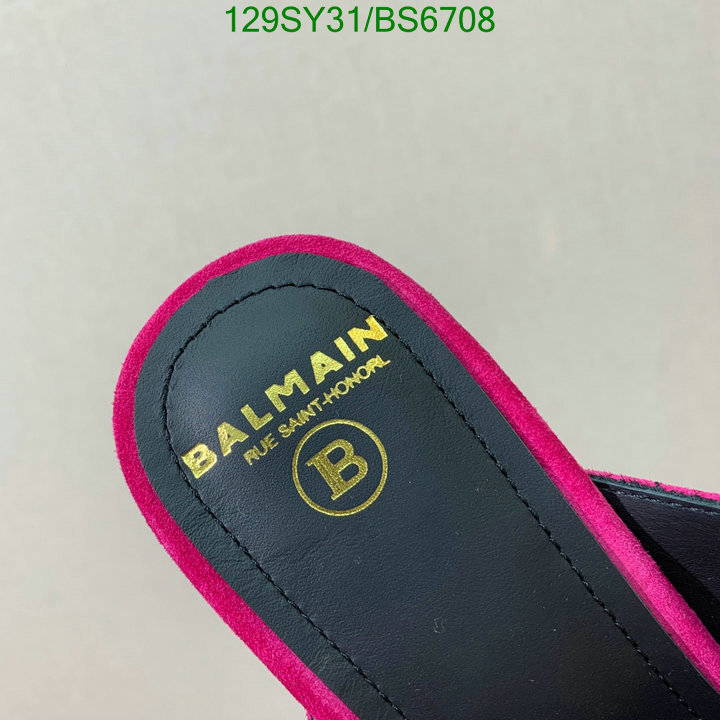 Women Shoes-Balmain Code: BS6708 $: 129USD