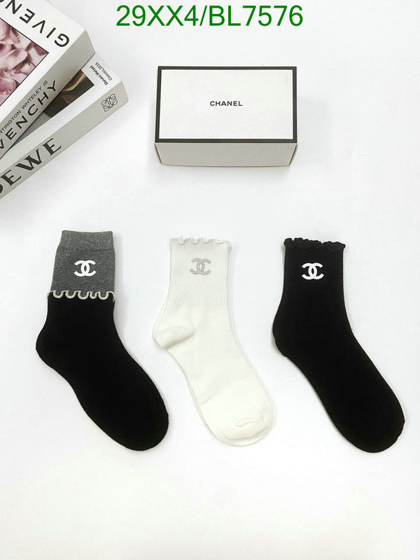 Sock-Chanel Code: BL7576 $: 29USD