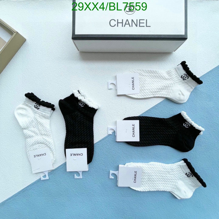 Sock-Chanel Code: BL7559 $: 29USD