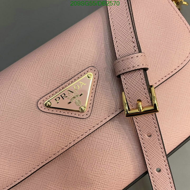 Prada Bag-(Mirror)-Crossbody- Code: DB2570 $: 209USD