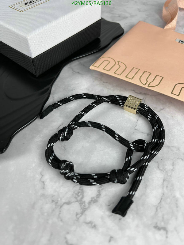 Headband-MIU MIU Code: RA5136 $: 42USD