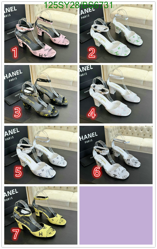 Women Shoes-Chanel Code: BS6731 $: 125USD