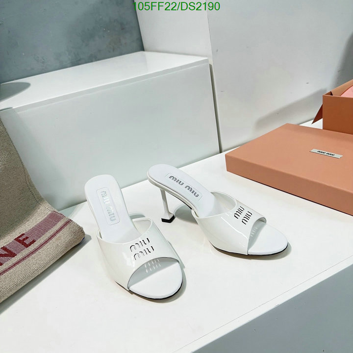 Women Shoes-Miu Miu Code: DS2190 $: 105USD