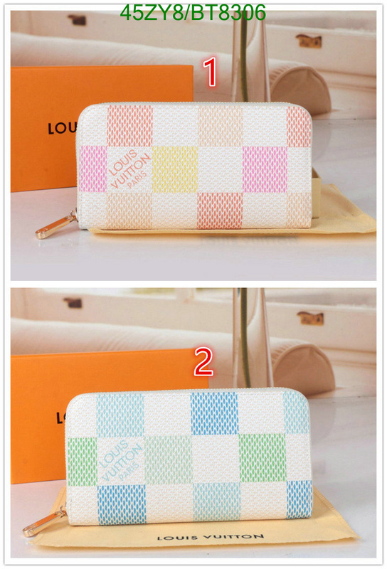 LV Bag-(4A)-Wallet- Code: BT8306 $: 45USD