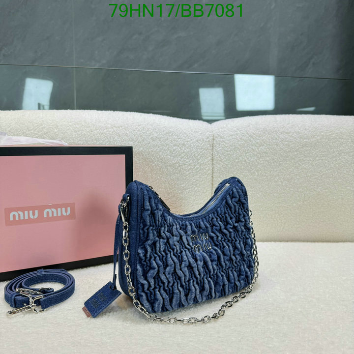 Miu Miu Bag-(4A)-Crossbody- Code: BB7081 $: 79USD