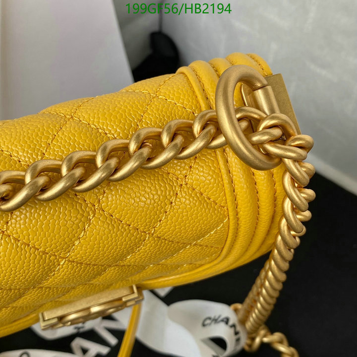 Chanel Bag-(Mirror)-Le Boy Code: HB2194 $: 199USD