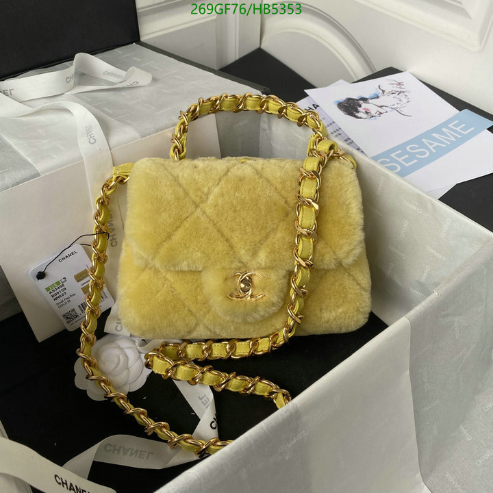 Chanel Bag-(Mirror)-Handbag- Code: HB5353 $: 269USD