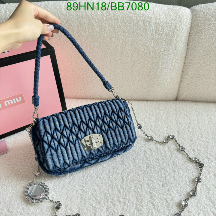 Miu Miu Bag-(4A)-Crossbody- Code: BB7080 $: 89USD