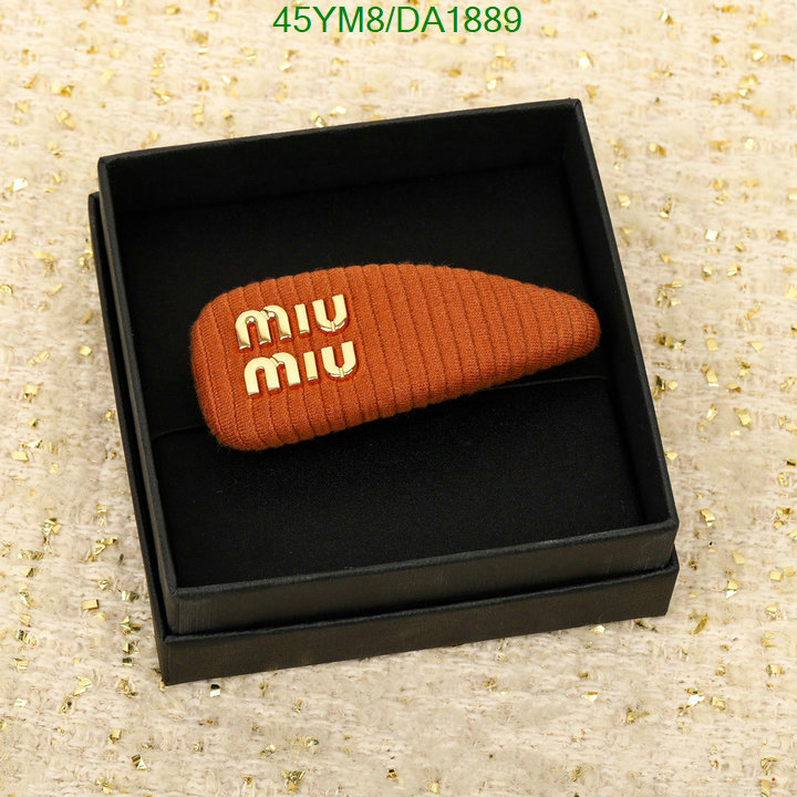 Headband-MIU MIU Code: DA1889 $: 45USD