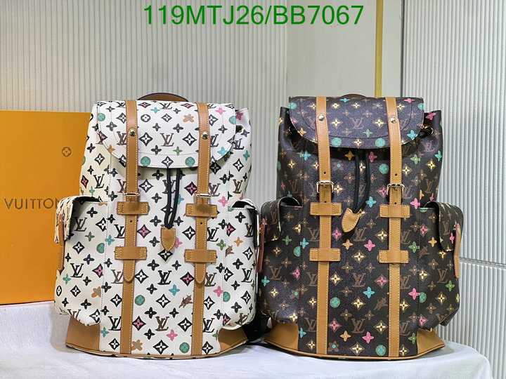 LV Bag-(4A)-Backpack- Code: BB7067 $: 119USD