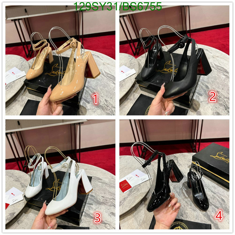 Women Shoes-Christian Louboutin Code: BS6755 $: 129USD