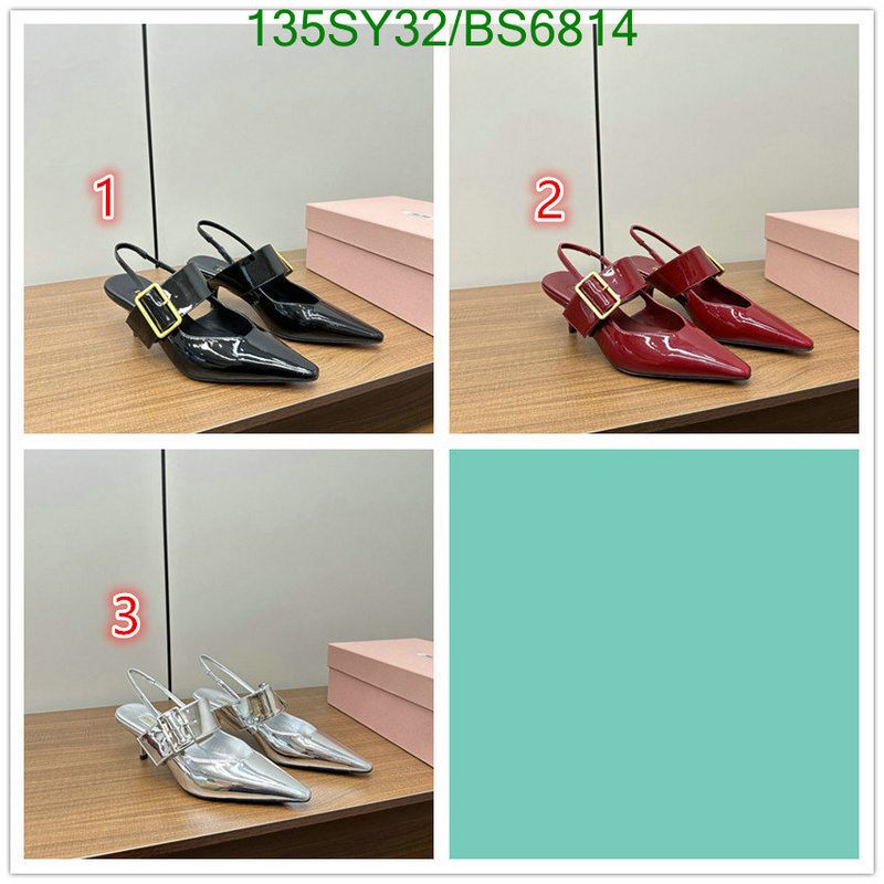 Women Shoes-Miu Miu Code: BS6814 $: 135USD