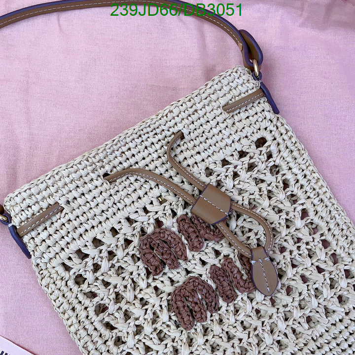 Miu Miu Bag-(Mirror)-Crossbody- Code: DB3051 $: 239USD