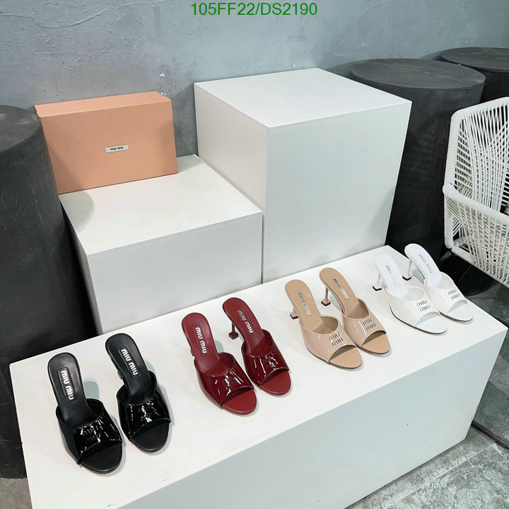 Women Shoes-Miu Miu Code: DS2190 $: 105USD