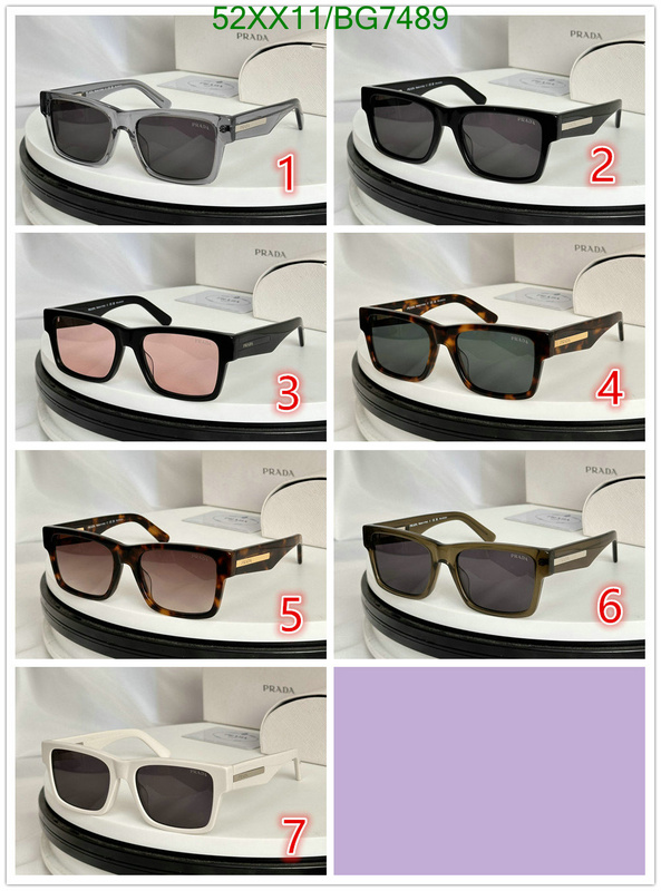 Glasses-Prada Code: BG7489 $: 52USD