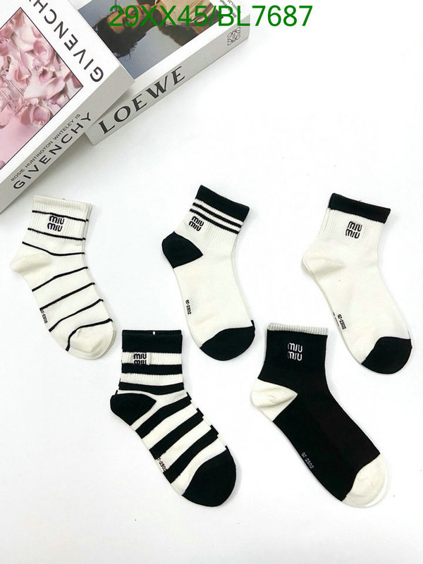 Sock-Miu Miu Code: BL7687 $: 29USD