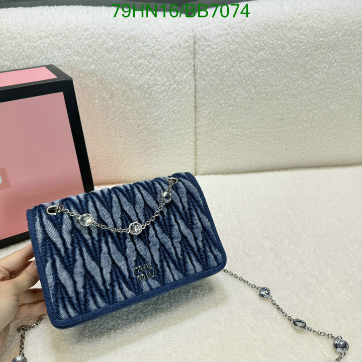 Miu Miu Bag-(4A)-Crossbody- Code: BB7074 $: 79USD