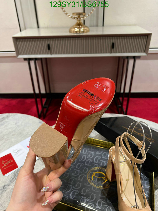 Women Shoes-Christian Louboutin Code: BS6755 $: 129USD