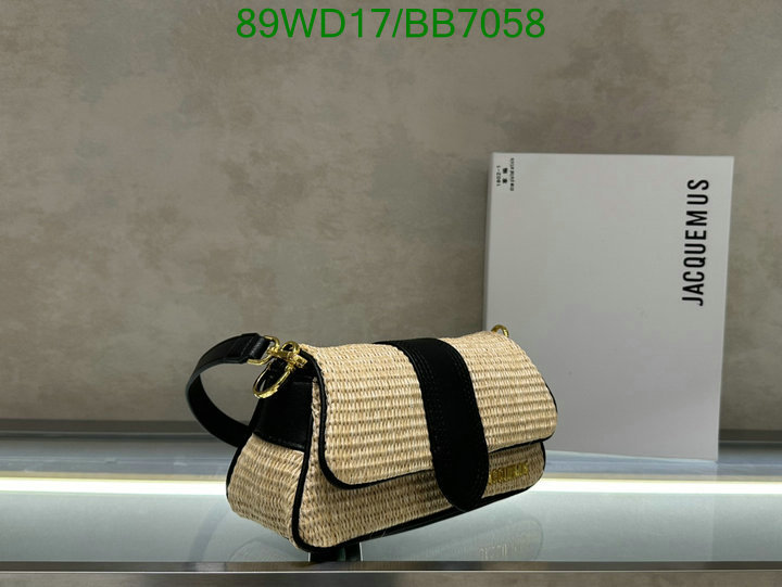 Jacquemus Bag-(4A)-Crossbody- Code: BB7058 $: 89USD