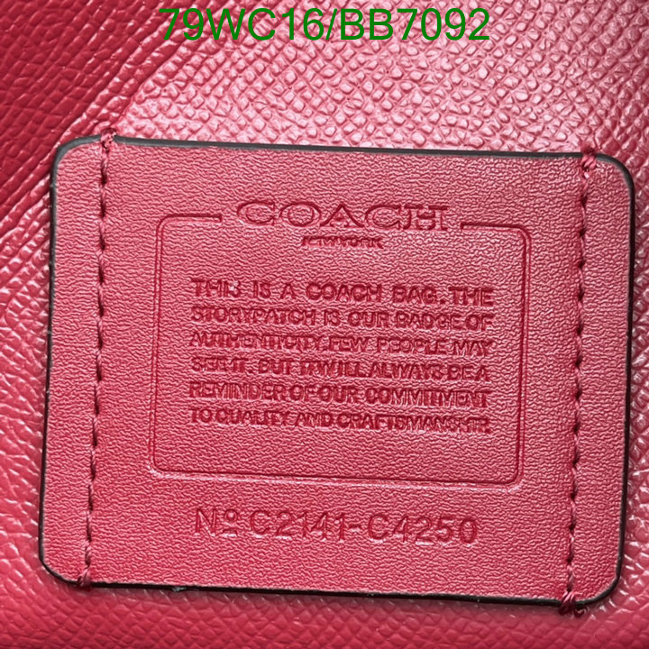Coach Bag-(4A)-Crossbody- Code: BB7092 $: 79USD