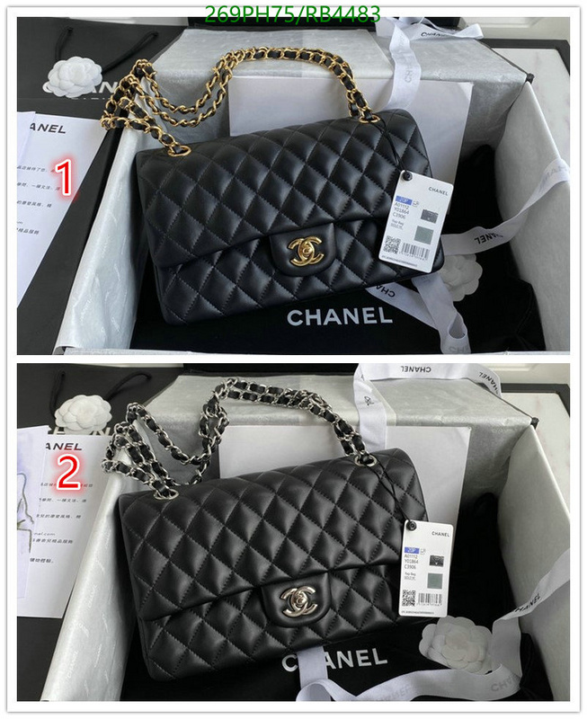 Chanel Bag-(Mirror)-Handbag- Code: RB4483 $: 269USD