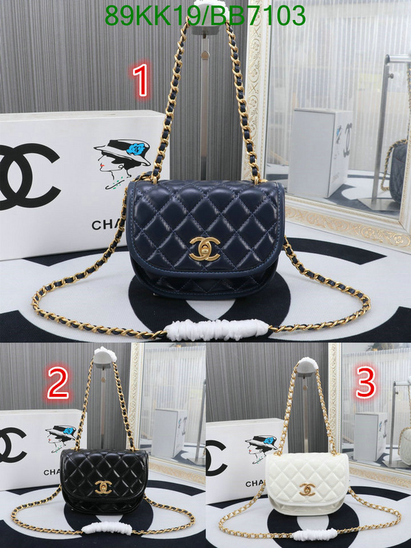 Chanel Bag-(4A)-Crossbody- Code: BB7103 $: 89USD