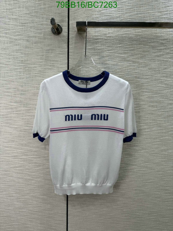 Clothing-MIUMIU Code: BC7263 $: 79USD