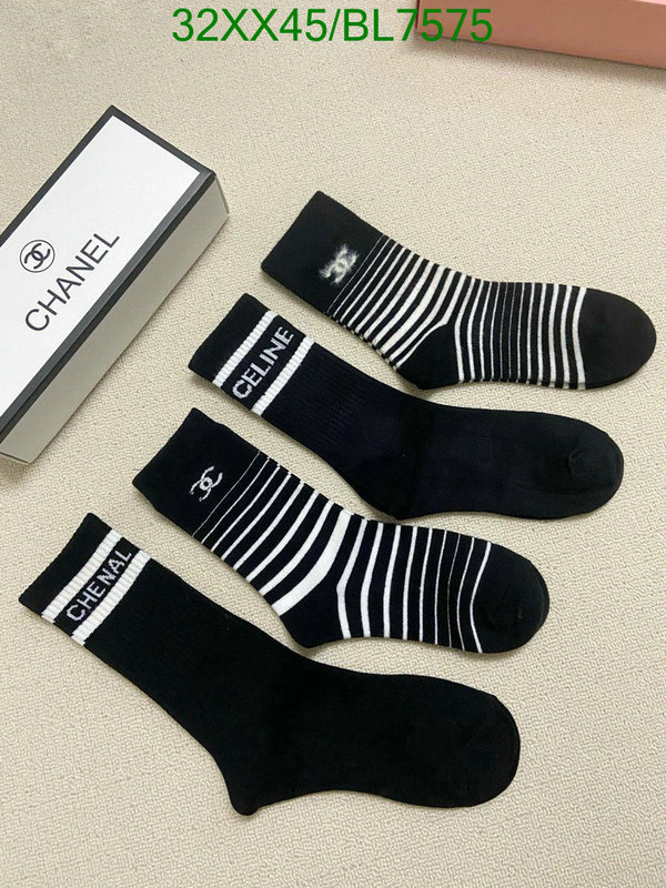 Sock-Chanel Code: BL7575 $: 32USD