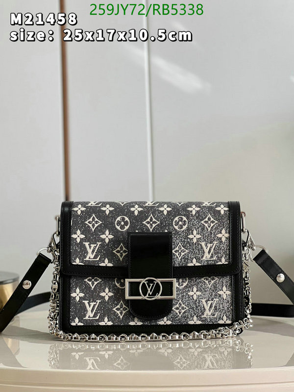 LV Bag-(Mirror)-Pochette MTis- Code: RB5338 $: 259USD