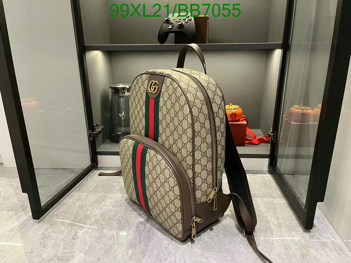 Gucci Bag-(4A)-Backpack- Code: BB7055 $: 99USD