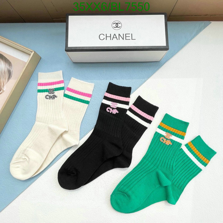 Sock-Chanel Code: BL7550 $: 35USD
