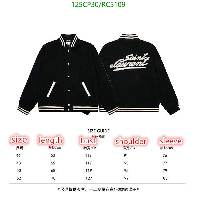 Clothing-YSL Code: RC5109 $: 125USD