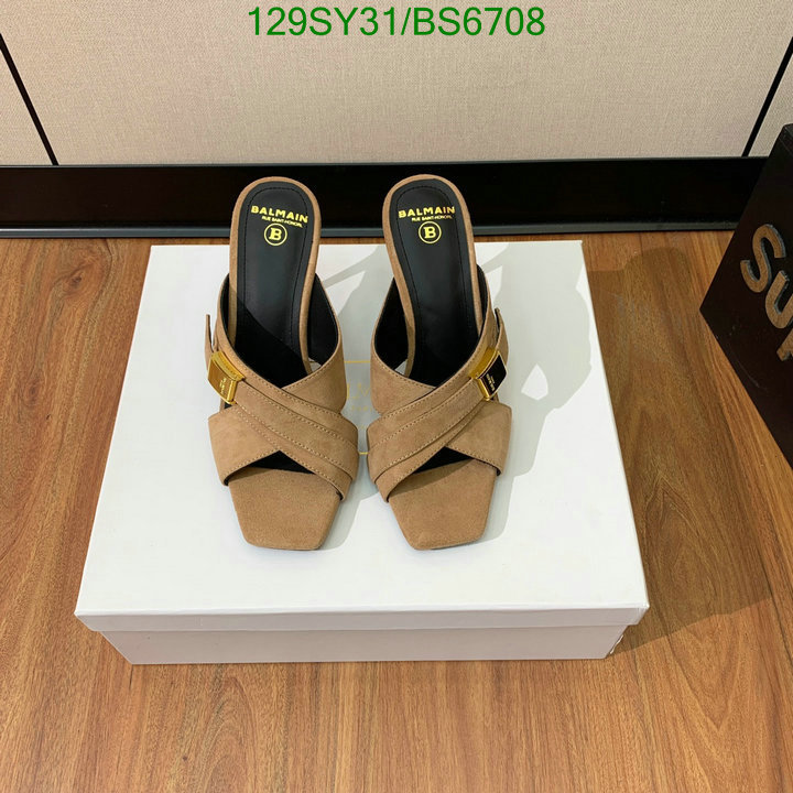 Women Shoes-Balmain Code: BS6708 $: 129USD