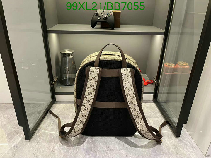 Gucci Bag-(4A)-Backpack- Code: BB7055 $: 99USD