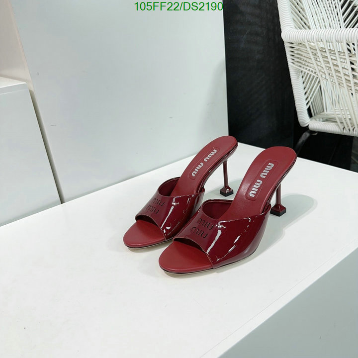 Women Shoes-Miu Miu Code: DS2190 $: 105USD