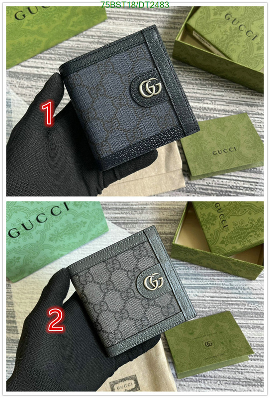 Gucci Bag-(Mirror)-Wallet- Code: DT2483 $: 75USD