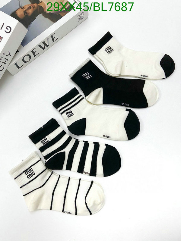 Sock-Miu Miu Code: BL7687 $: 29USD