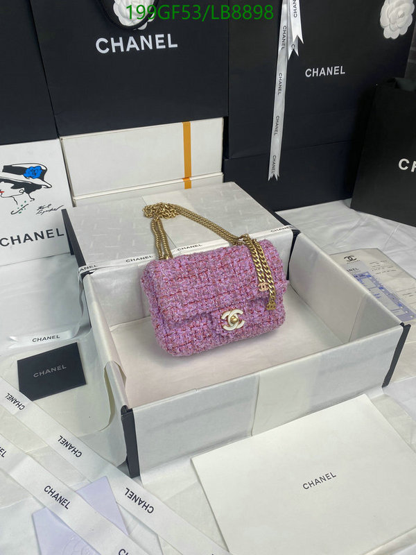 Chanel Bag-(Mirror)-Crossbody- Code: LB8898