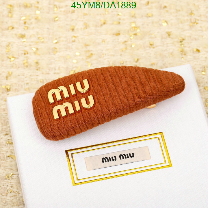 Headband-MIU MIU Code: DA1889 $: 45USD